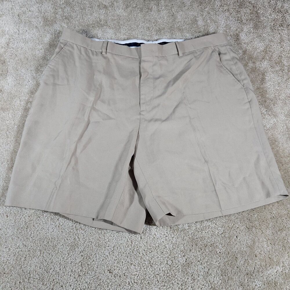 Byron Nelson Shorts Beige Mens Size 40 Chino Stretch